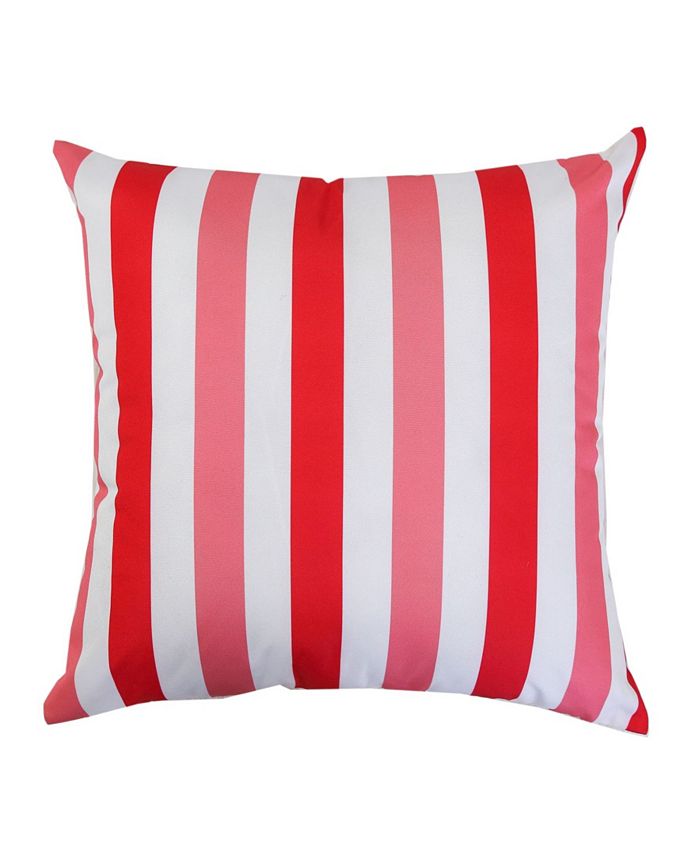 Homey Cozy Avery Classic Stripe Outdoor Pillow