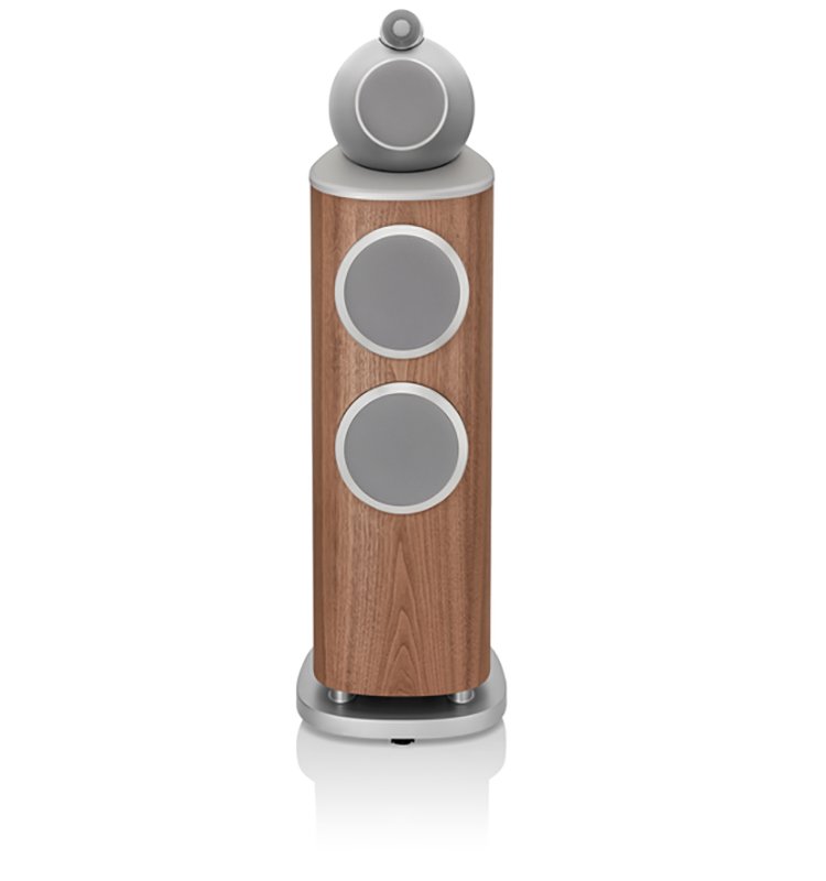 Bowers and Wilkins 800 Series Diamond 803 D4 Satin Walnut 3-Way Floorstanding Speaker (Each)