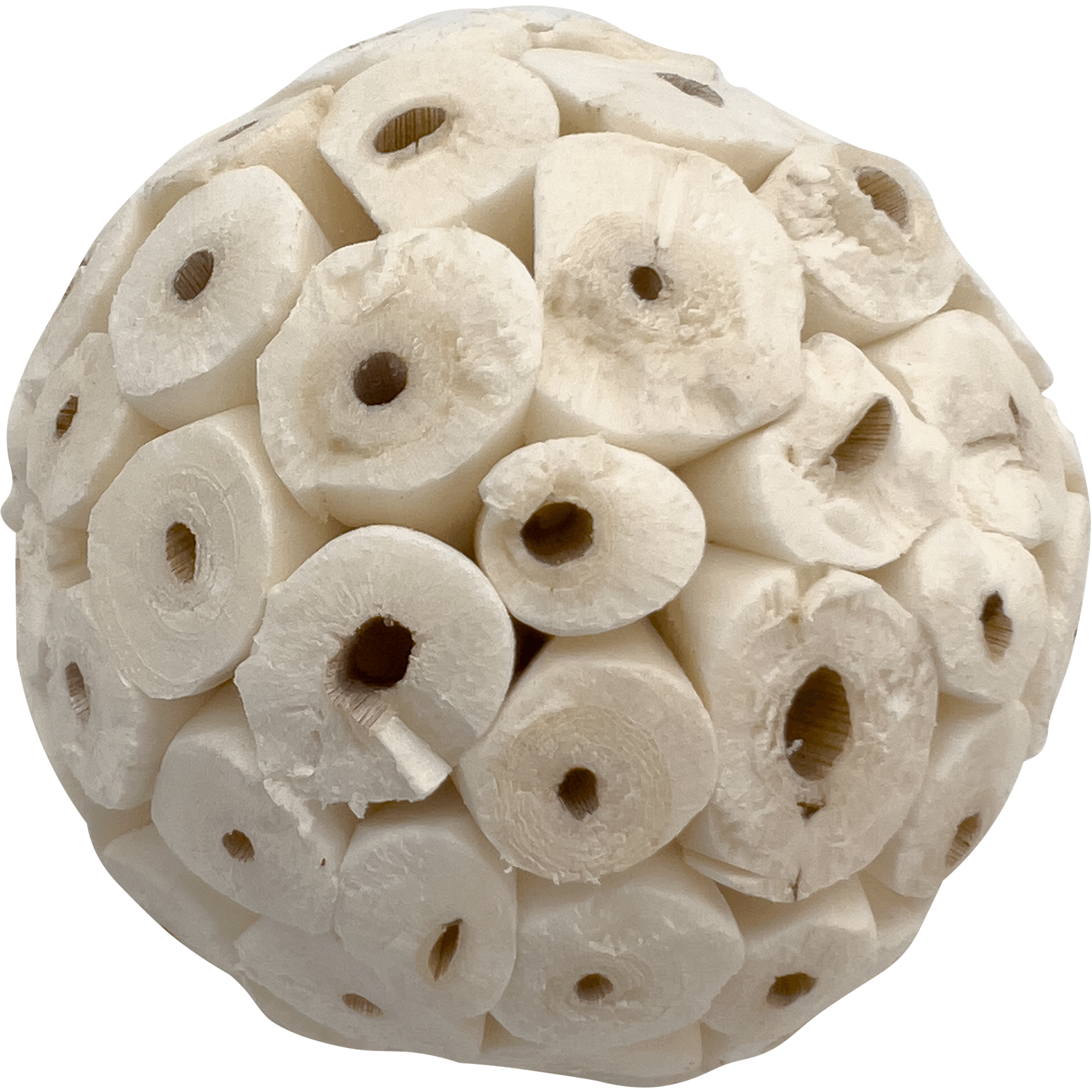 5106 Pk12 Small Sola Bird Balls MandM Bird Toys Natural Material Shredding