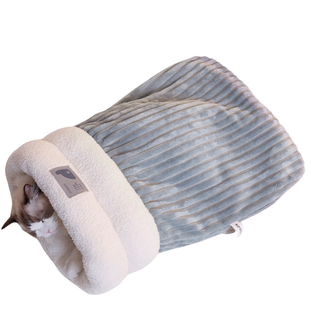 Cat Sleeping Bag | Plush CozySnug Bag – Warm & Secure Rest