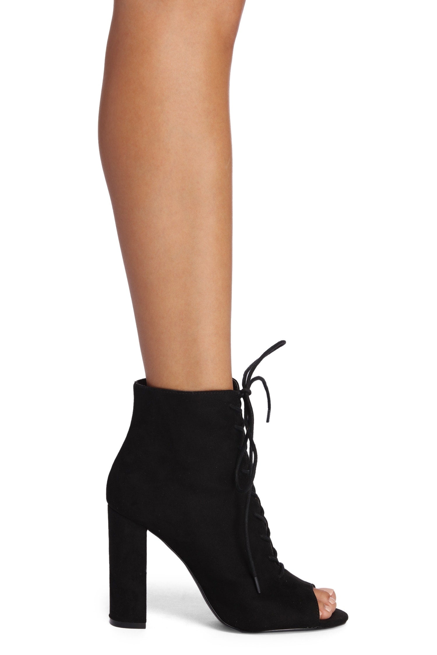 Level Up Lace Up Booties