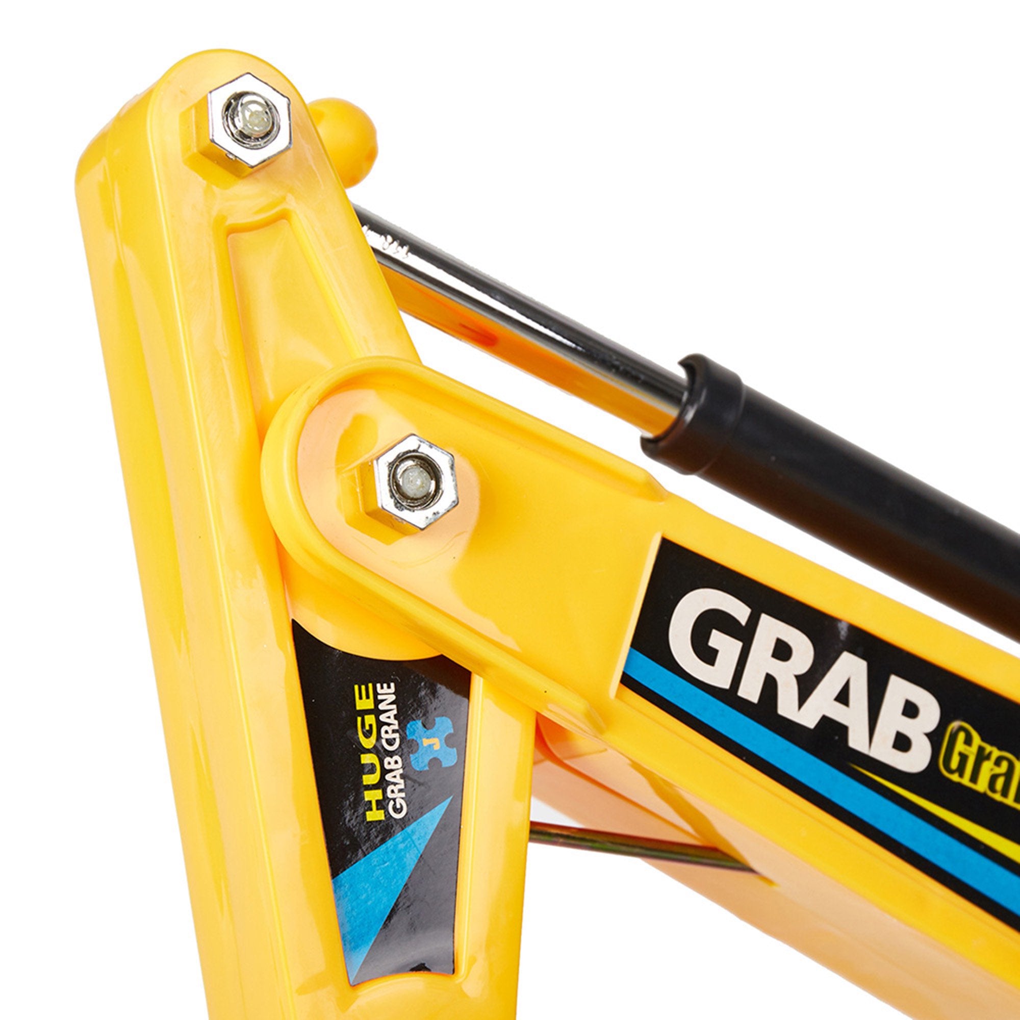 KARMAS PRODUCT Ride-on Crane Pretend Play Construction Truck Toy with Engineering Hat