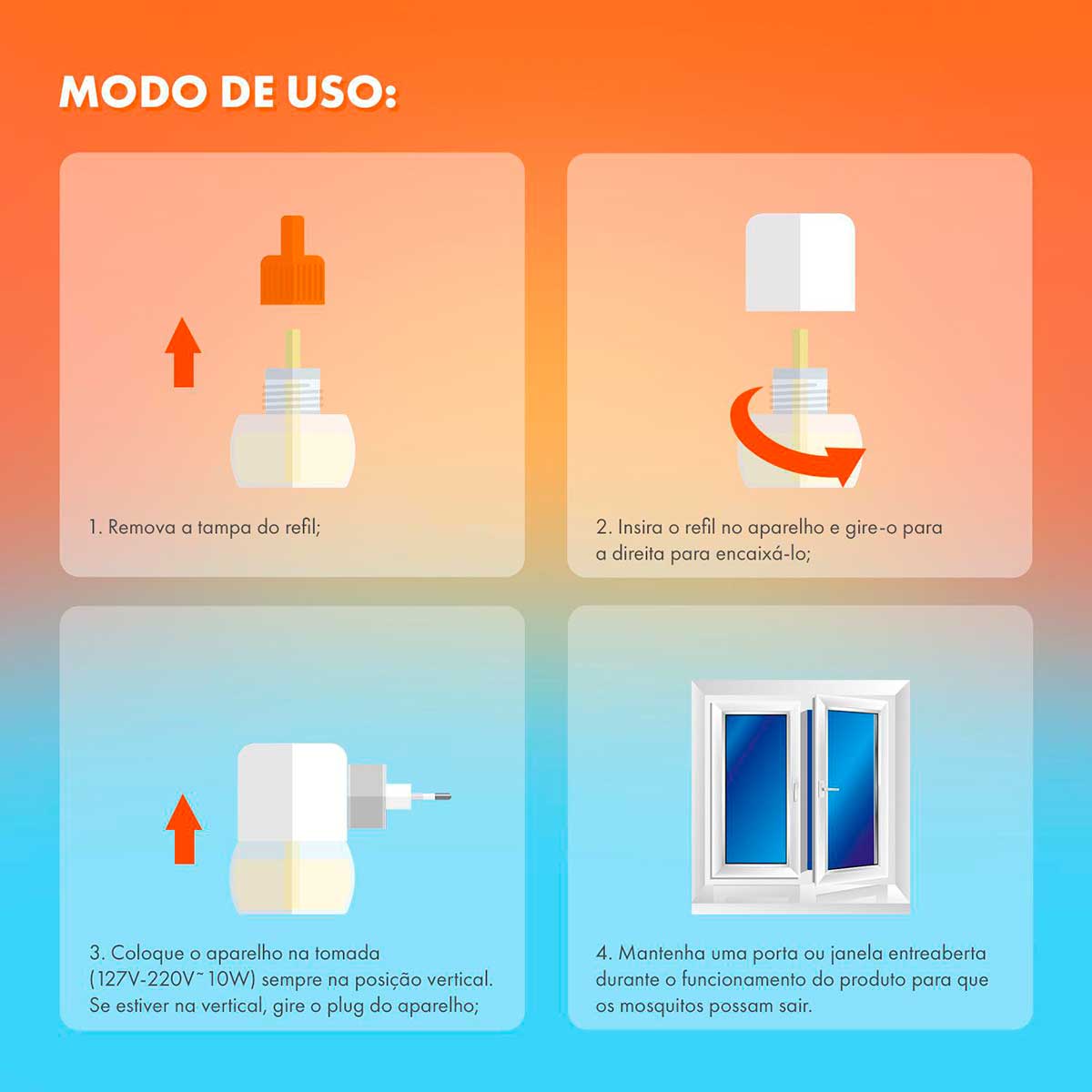 Repelente Eletrico Liquido SBP 45 Noites Cheiro Suave com 2 unidades de 32,9ml