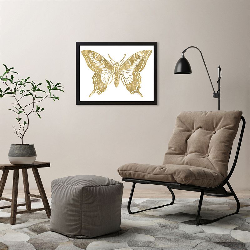 Americanflat Butterfly 2 Framed Wall Art