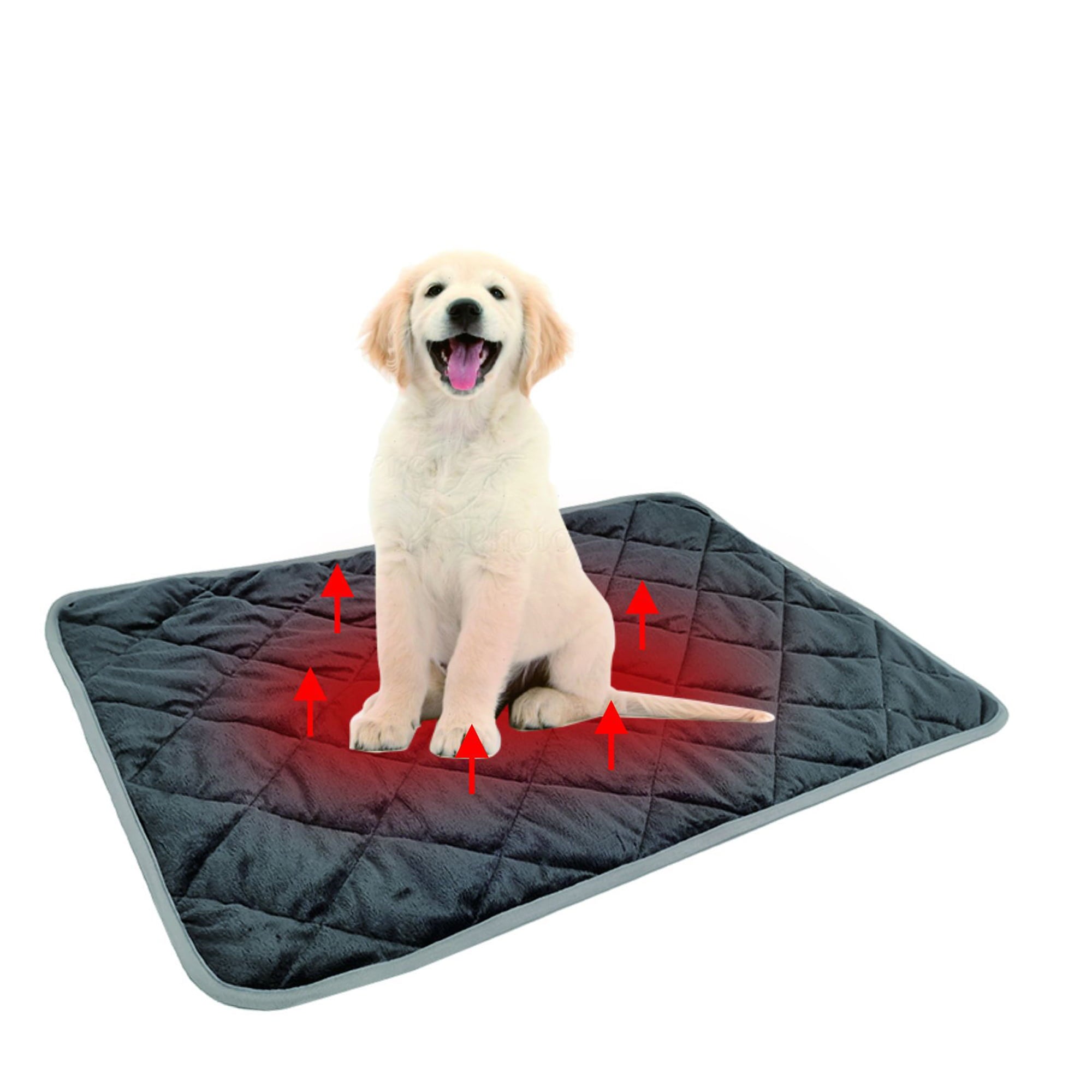 KelaJuan Self Heating Cat Dog Mat Extra Warm Thermal Pet Pad for Indoor Outdoor Pets with Non-Slip Bottom