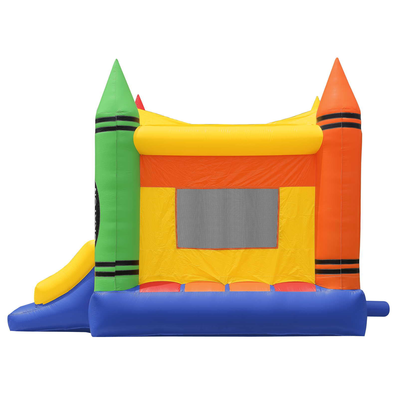 Inflatable HQ Commercial Grade Bounce House - PVC Crayon Castle Jumper
