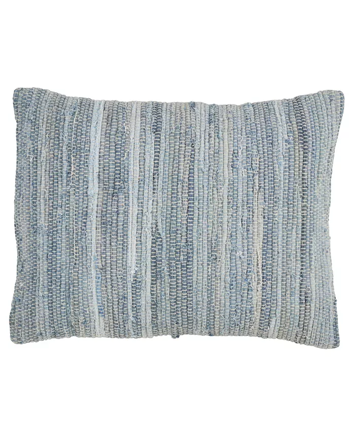 Saro Lifestyle Chindi Decorative Pillow， 16