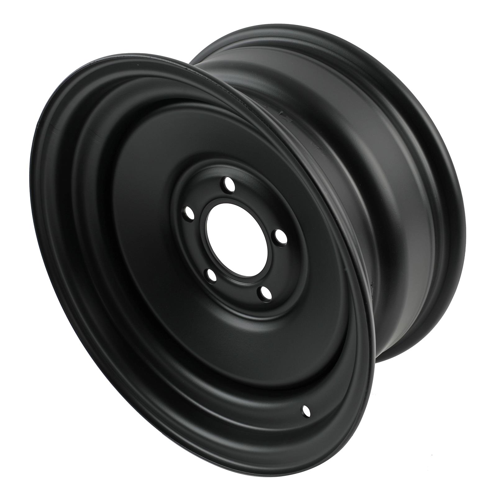 U.S. Wheel 68-5750 U.S. Wheel 68 Series Rat Rod Matte Black Wheels