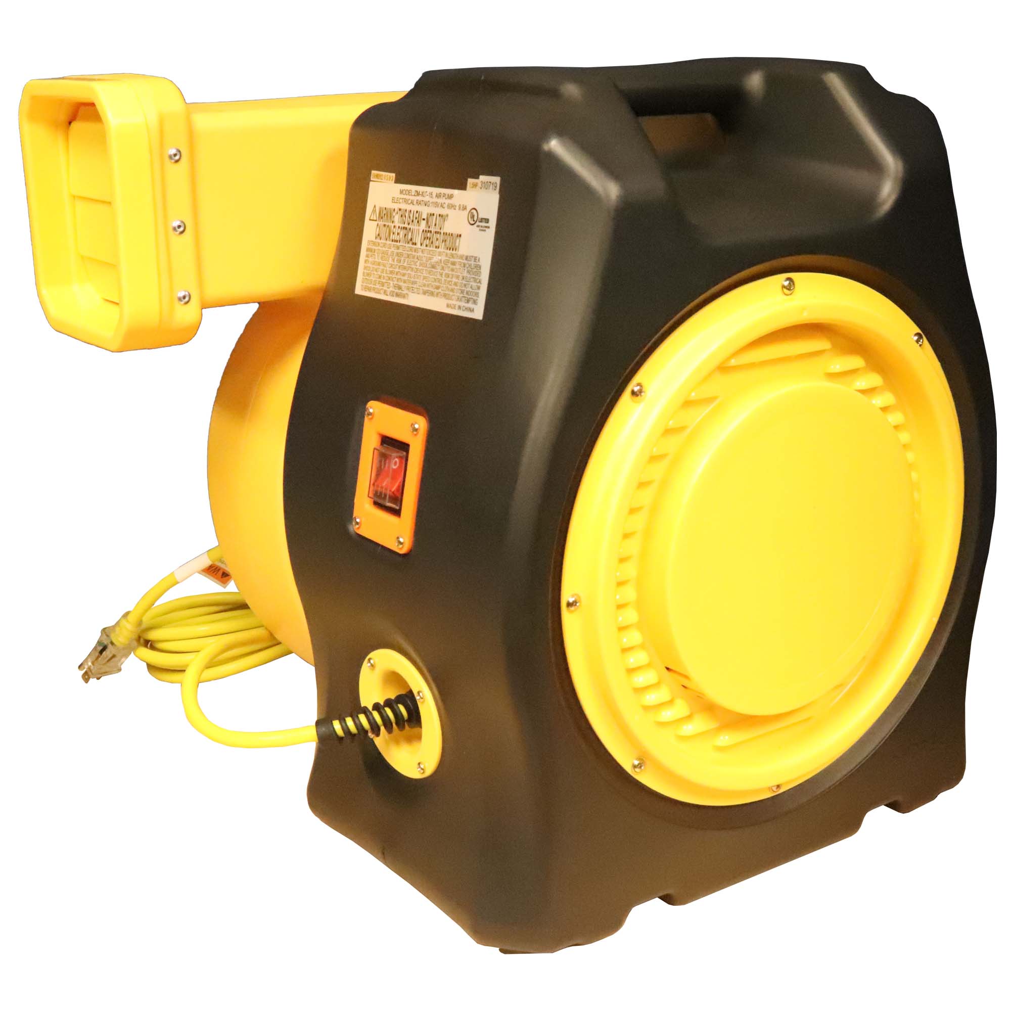 Zoom Blowers XLT 1.5 HP Inflatable Bounce House Blower， Commercial
