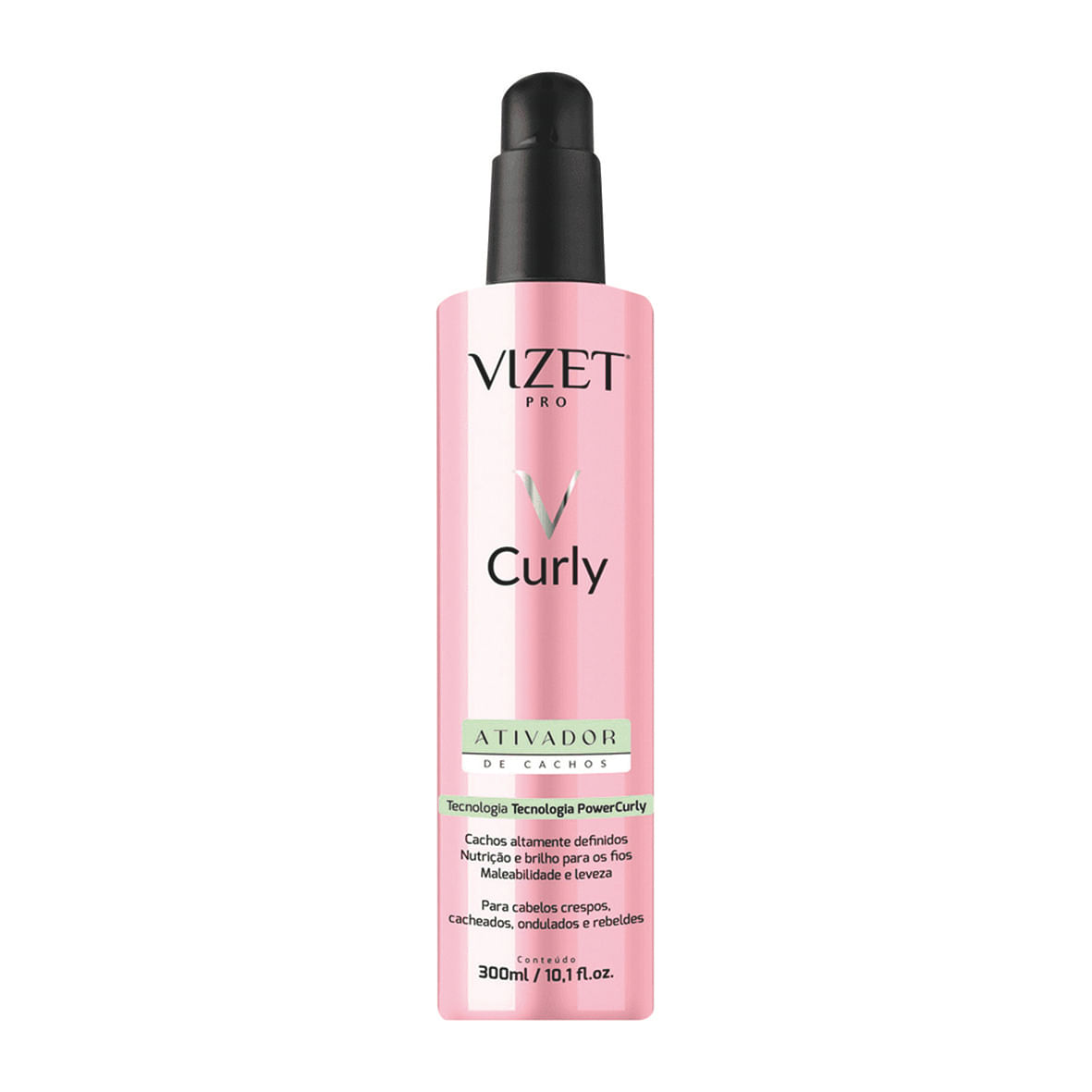 Ativador Cachos Vizet Expert Curly 300ml