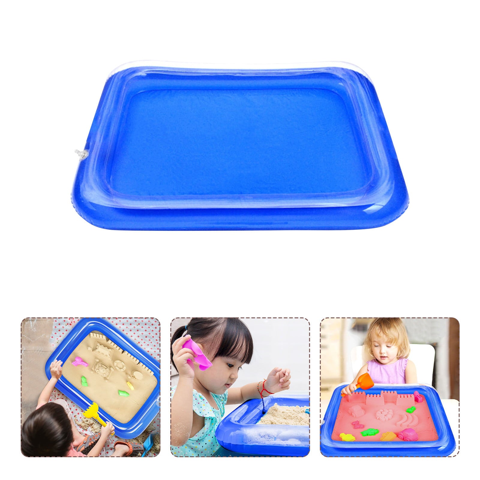 Medcursor Inflatable Baby Swimming Pool Fish Pond Sand Table Children's Toy Sand Table