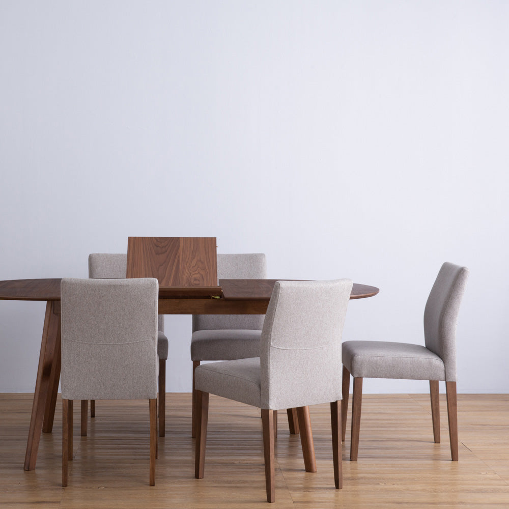 Ladee Dining Chair - Cocoa + Grey
