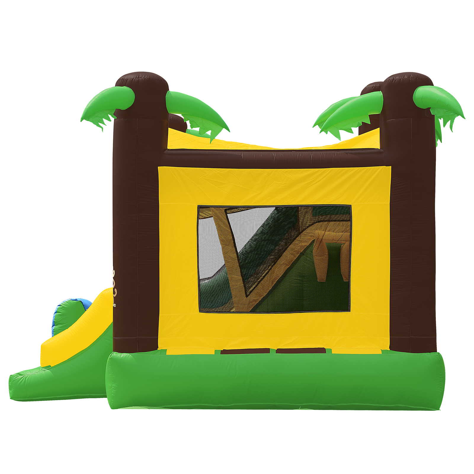 Cloud 9 Commercial Grade Jungle Bounce House 100% PVC with Blower and Slide