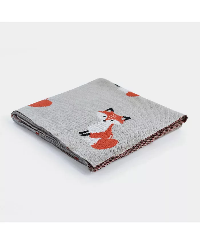 RocketBaby Cotton Baby Blanket Fox