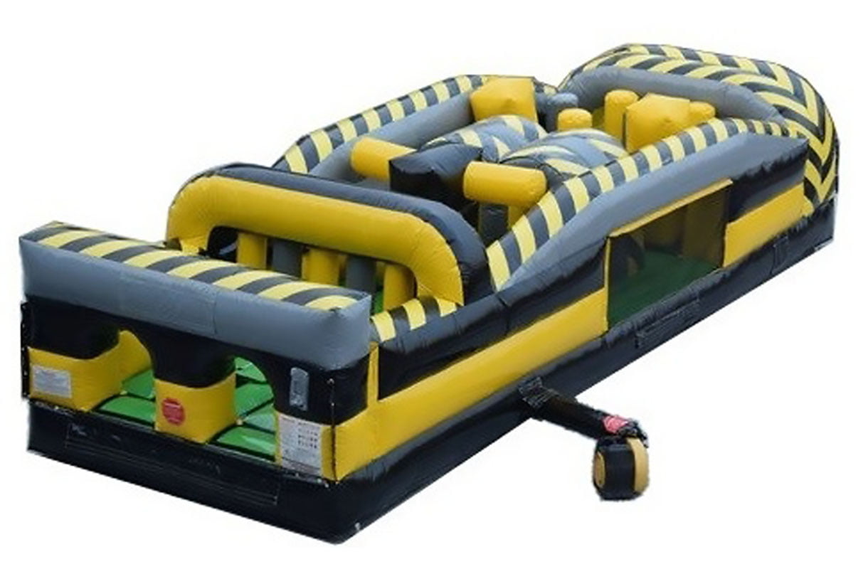 TentandTable  Commercial Inflatable Obstacle Course， Venom， 30'