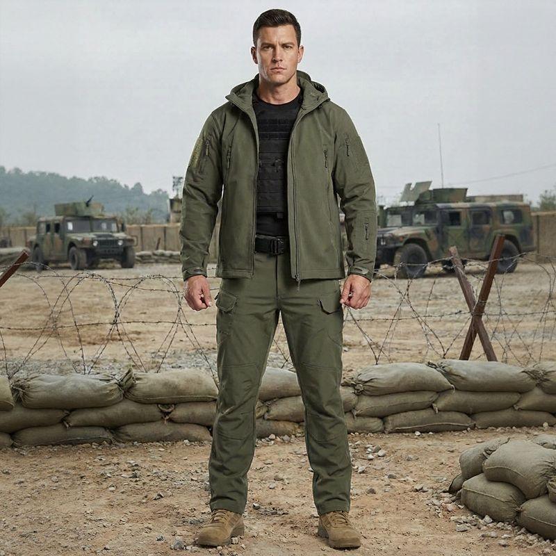 Conjunto Militar Sentinel™ Tático Impermeável de Alta Performance / Proteção, Mobilidade e Resistência para Qualquer Terreno!