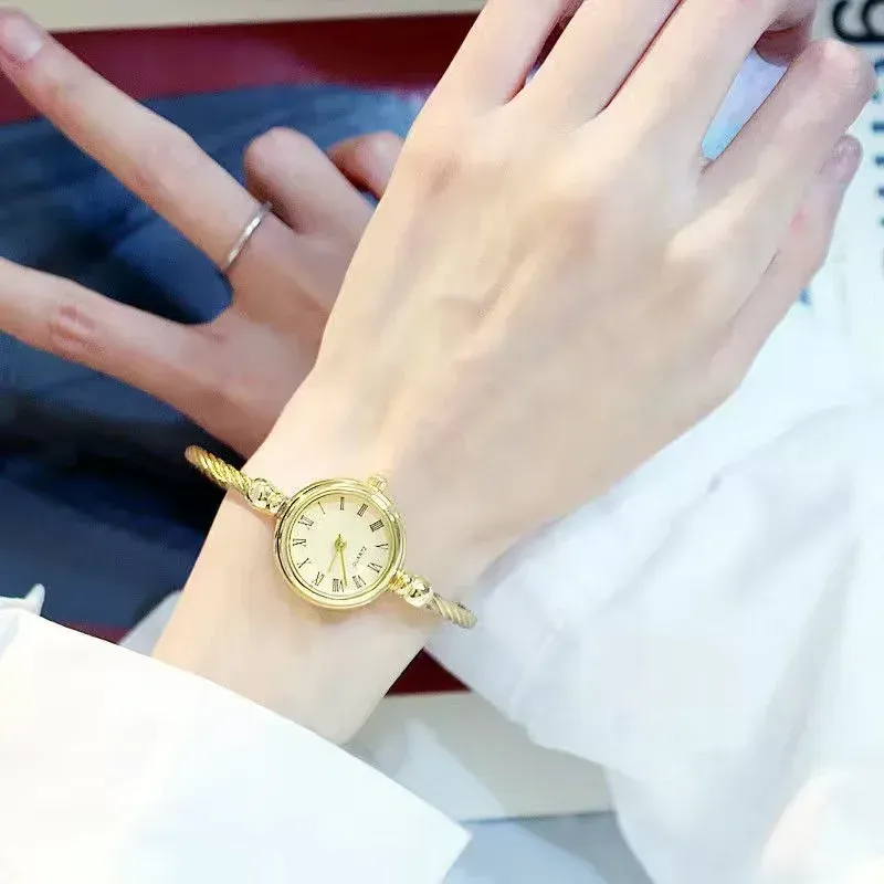 LIUYANGTIAN Fashion Luxury Women's Watch Gold Fine Strap Ladies Watch For Bracelet Montre Femme Female Wrist Watch Women Clock Relojes