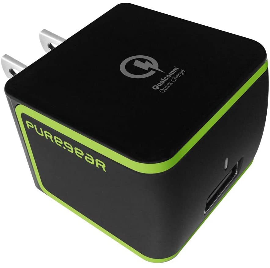 Puregear 60587PG Qualcomm Quick USB Travel Charger 2.0 Black