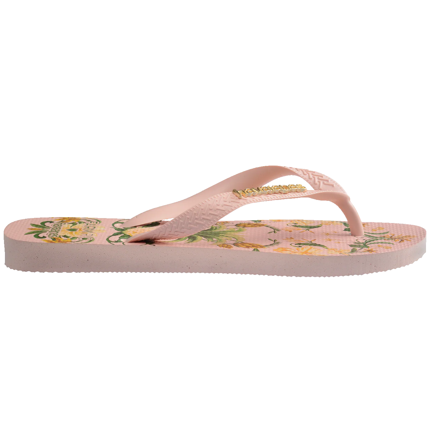 Chinelo Havaianas Farm Beleza de Abacaxi