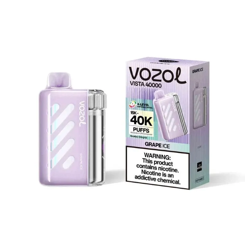 💨VOZOL Vista 40000 Puffs – Ultra Long-Lasting Smart Disposable Vape