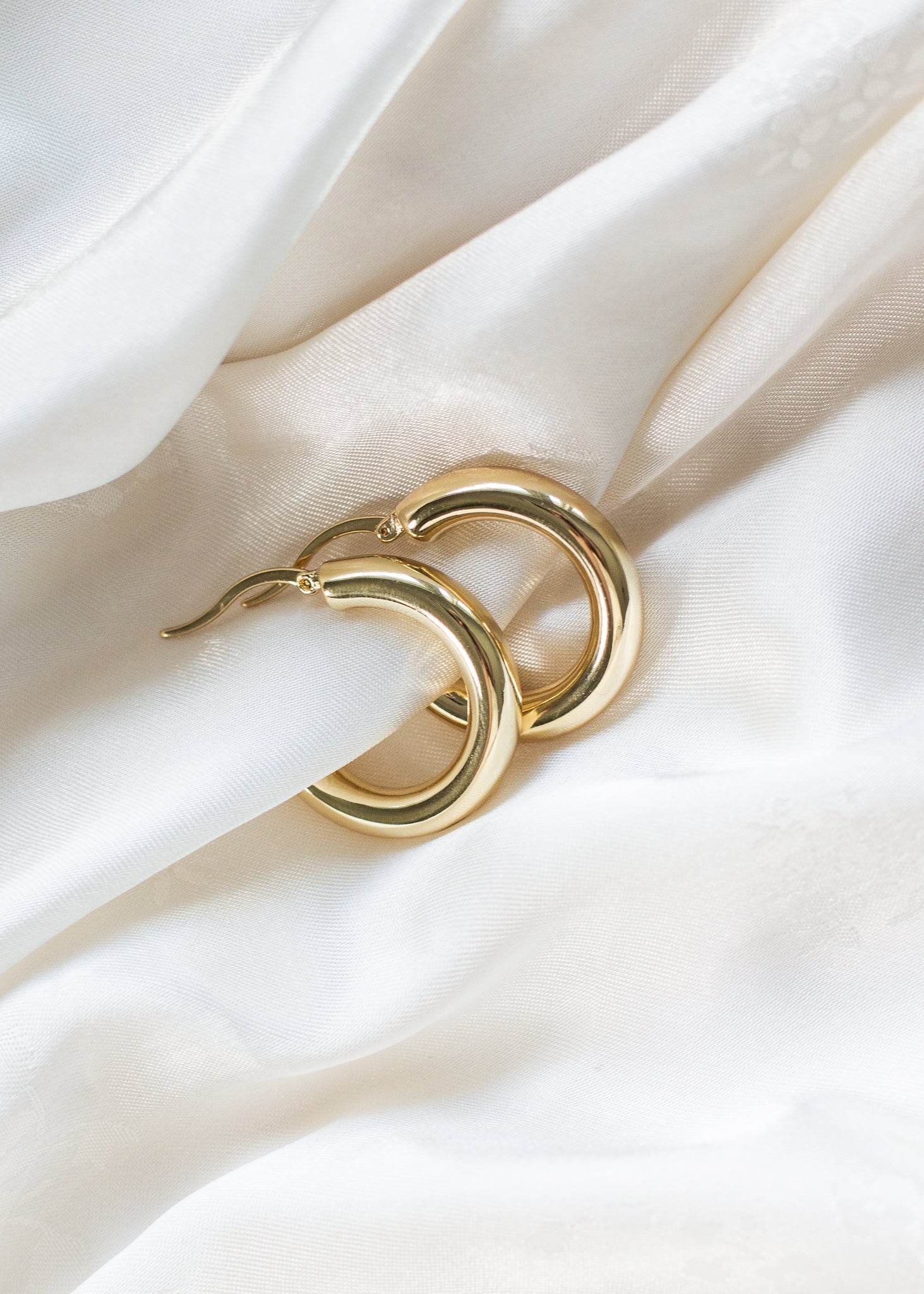 Shashi Dominique Hoop  Yellow Size One Size