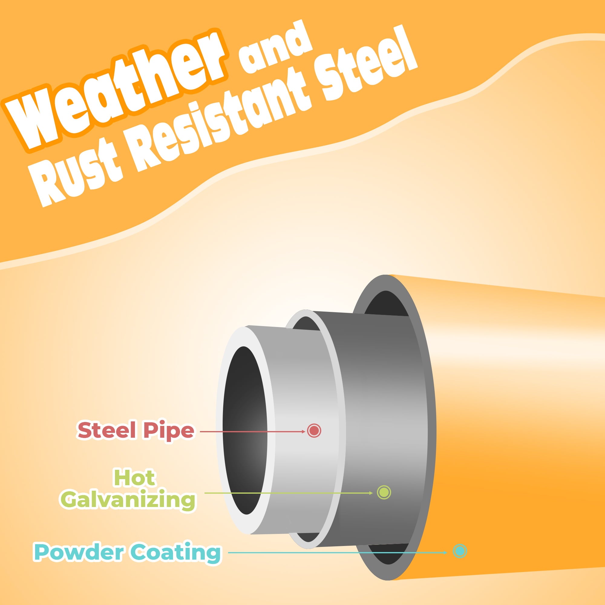 TOBBI Outdoor Kid's Dome Climber 82