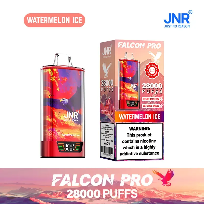 JNR - Falcon Pro - 28000 Puffs - 2% nicotine - Vape Disposable