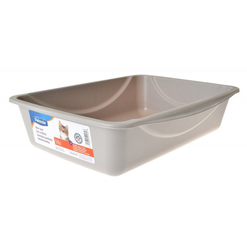 Petmate Litter Pan - Gray Medium (16