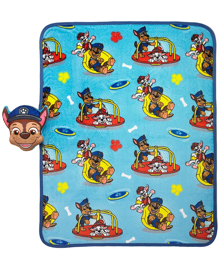 Franco Manufacturing Co CLOSEOUT! PAW Patrol Pillow Throw 2-Pc. Nogginz Set