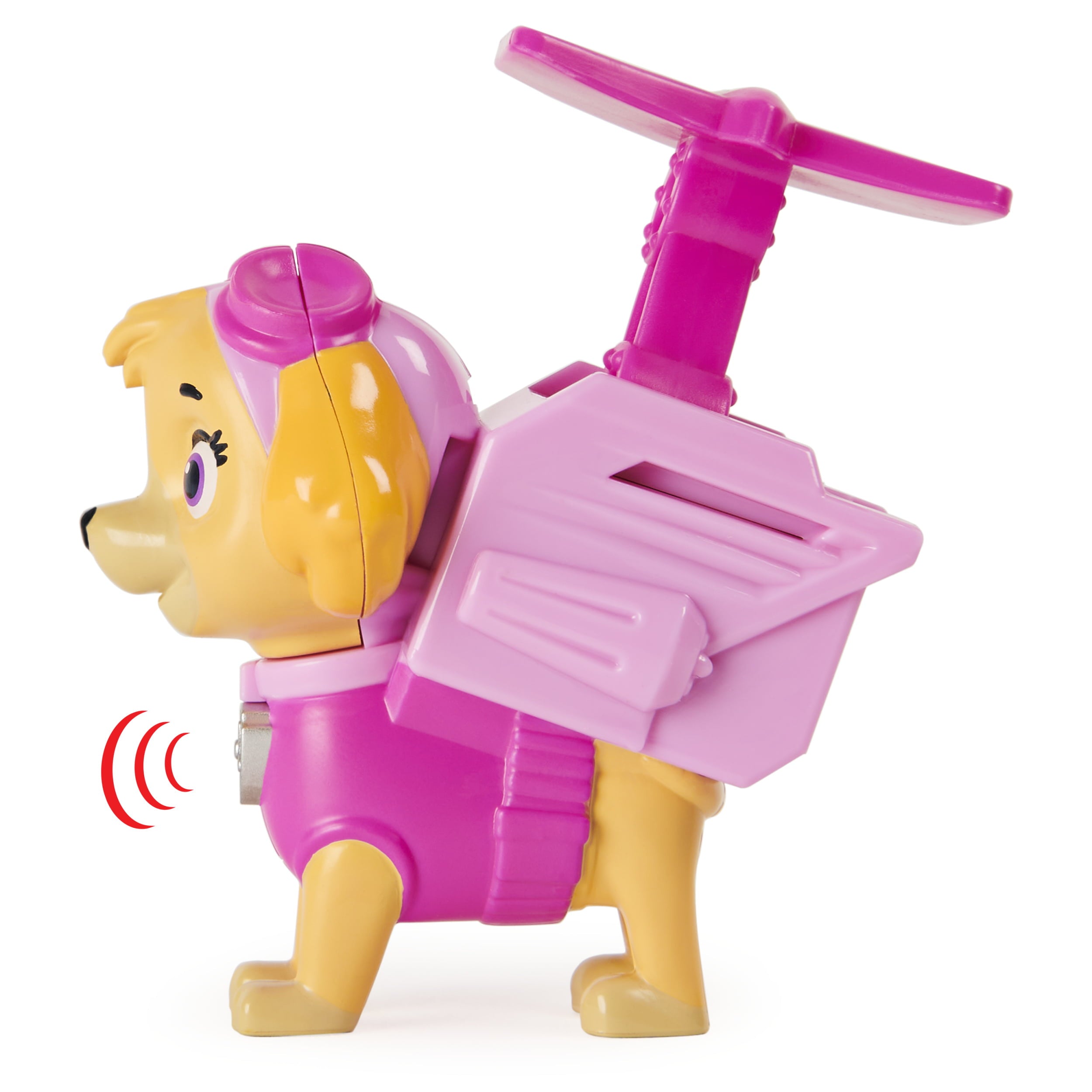 PAW Patrol， Action Pack Skye Collectible Figure with Sounds and Phrases， for Kids Aged 3 and up