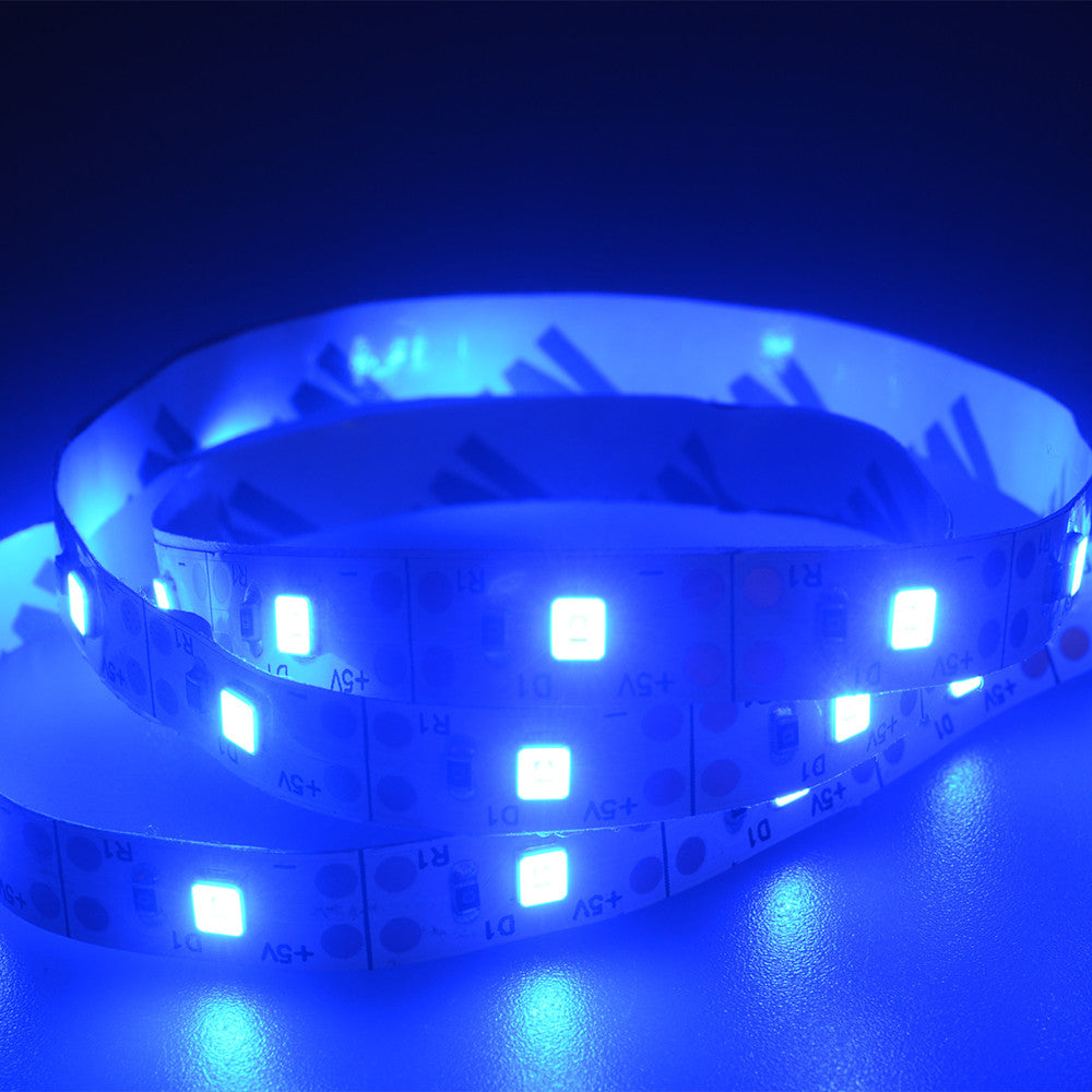 5V 2835 60SMD/100CM White/Warm white/Blue LED Strip Light Bar TV Back Lighting Led lights for bedroom outdoor floor lamp pendant DIY Wedding Party Bedroom Terrace(Multicolor)