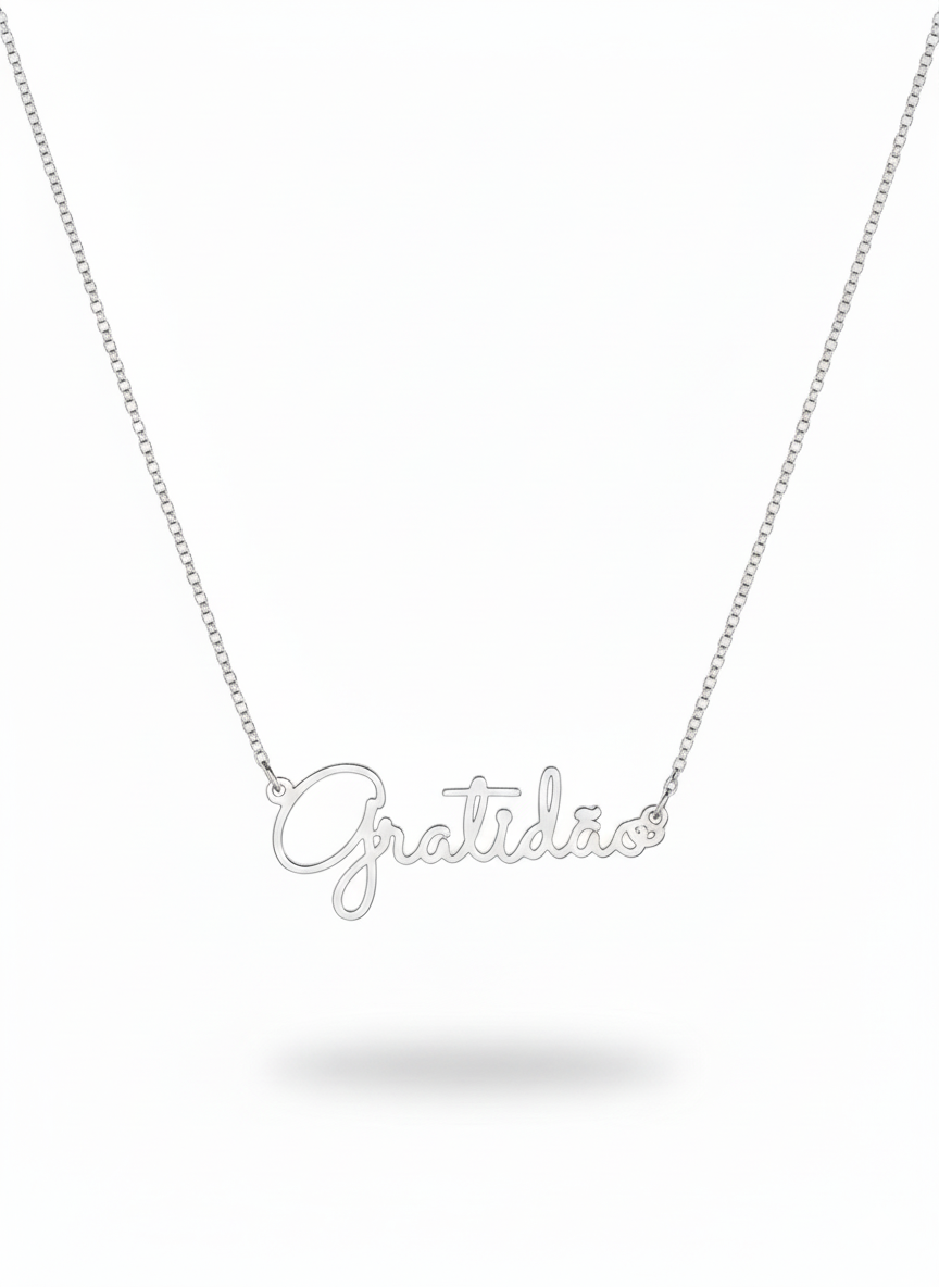 Colar Gratidão