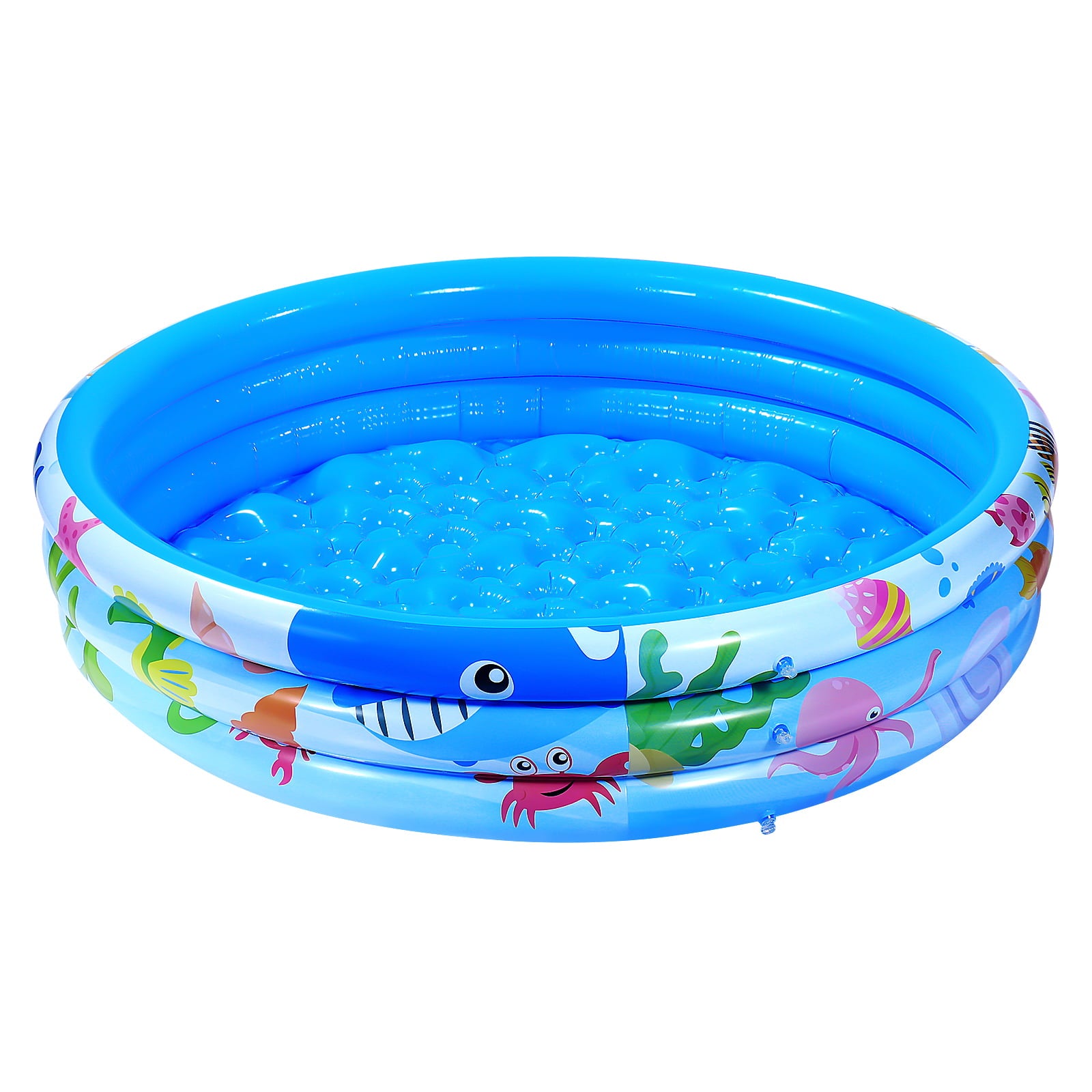 IBASETOY PVC Inflatable Swimming Pool Circular Household Playing Baby Bathing Pool Summer Kids Toy 120x120x28cm