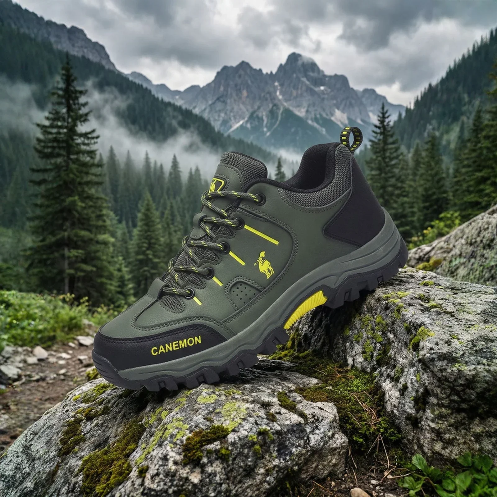 Bota SafeTrail™ de Alta Resistência com Tecnologia Ortopédica Anti-Impacto