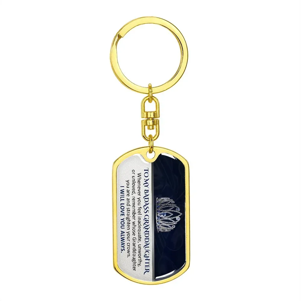 🔥 BIG SALE - 49% OFF🔥🔥 Keepsake for  Granddaughter Keychain -