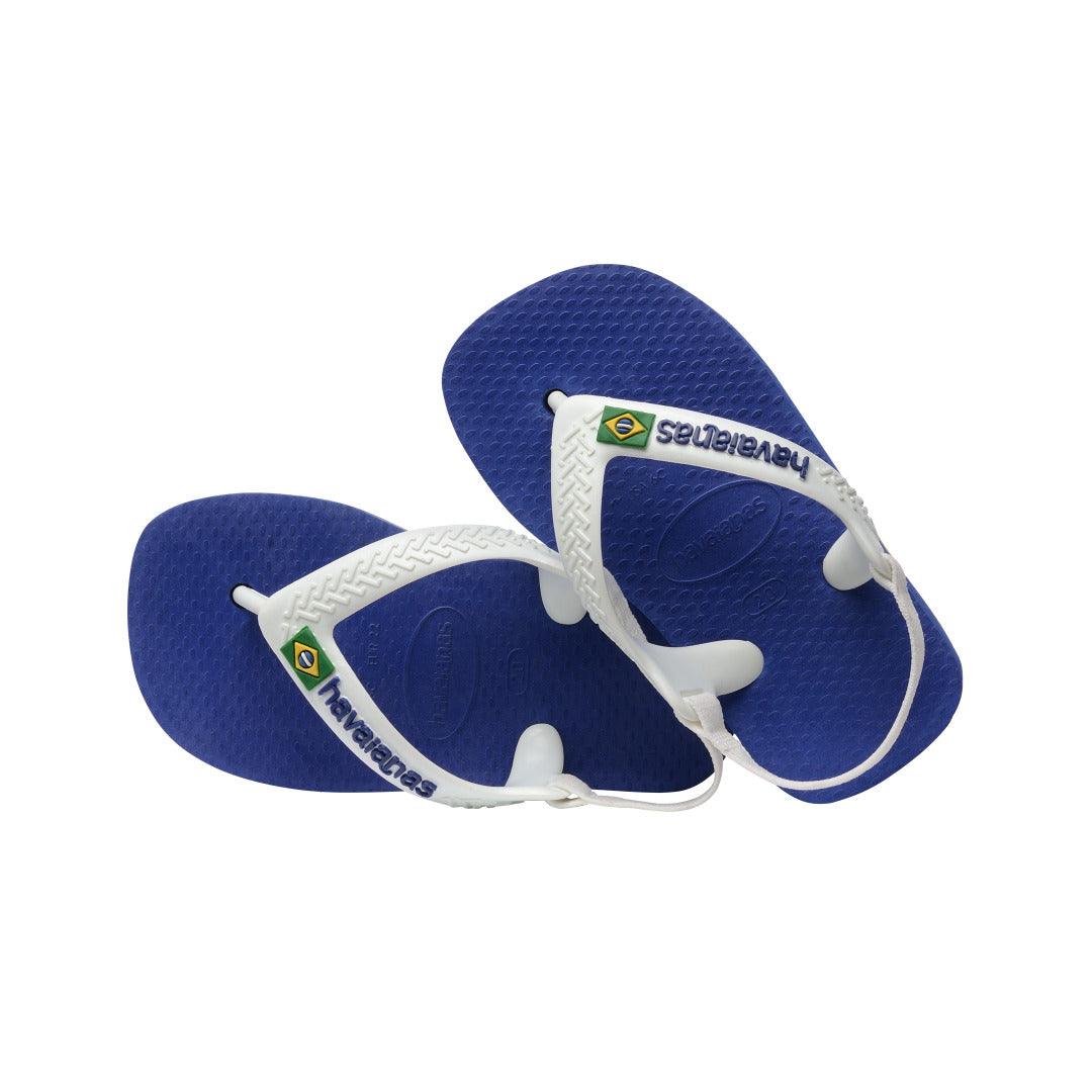 Chinelo Havaianas Baby Brasil Logo