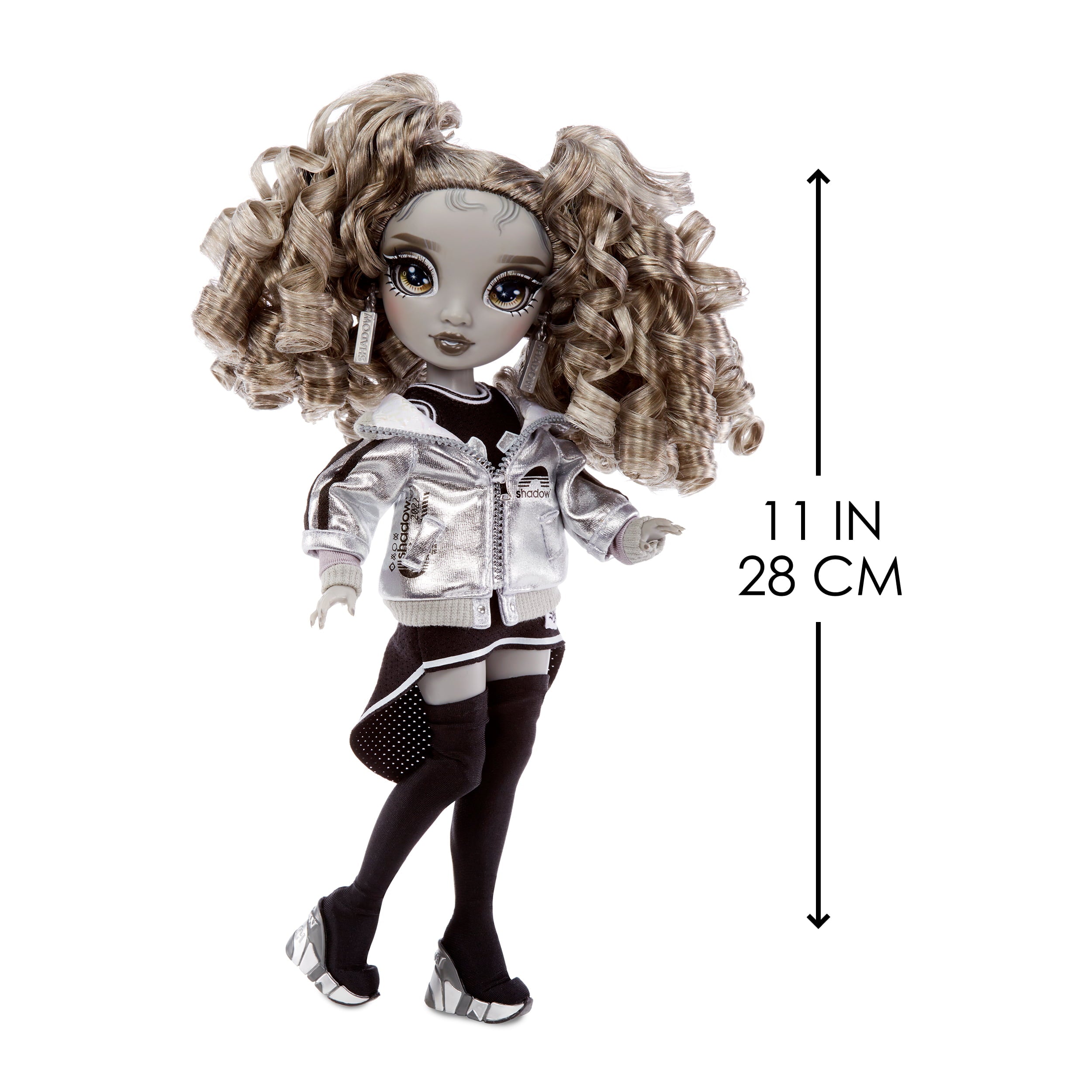 Shadow High Series 1 Nicole Steel- Grayscale Fashion Doll. 2 Titanium Designer Outfits to Mix & Match with Accessories, Great Gift for Kids 6-12 Years Old and Collectors