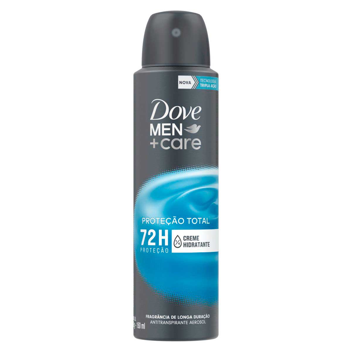 Desodorante Aerosol Dove Men+Care Protecao Total 150ml