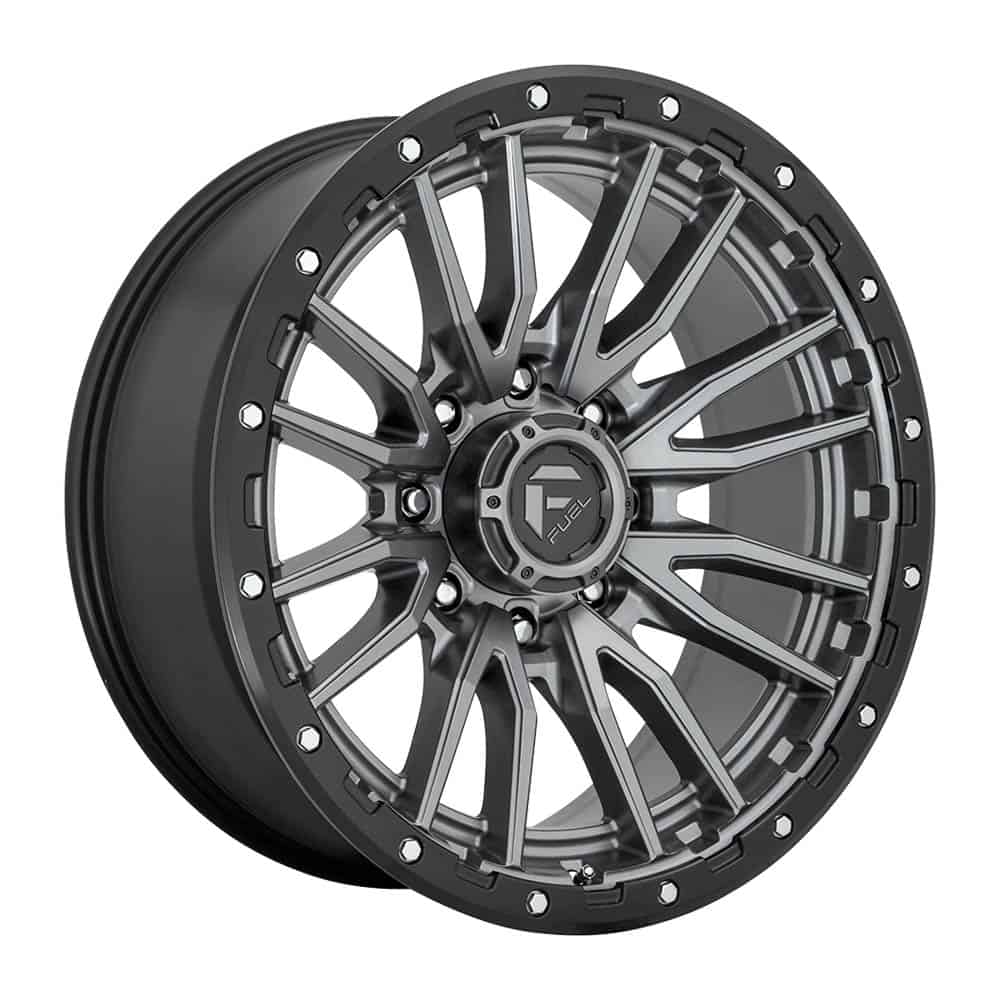 Fuel 1PC D680 REBEL D680 20X9 5X5.0 MT-GNMTL-BBR 01MM