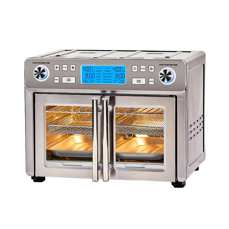🔥(Last Day Sale 70% OFF) 💥CLEARANCE SALE💥Emeril Lagasse Dual Air Fryer Oven
