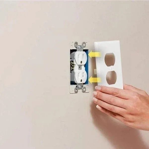 🔥 BIG SALE - 48% OFF🔥Outlet Wall Plate With Night Lights-No Batt