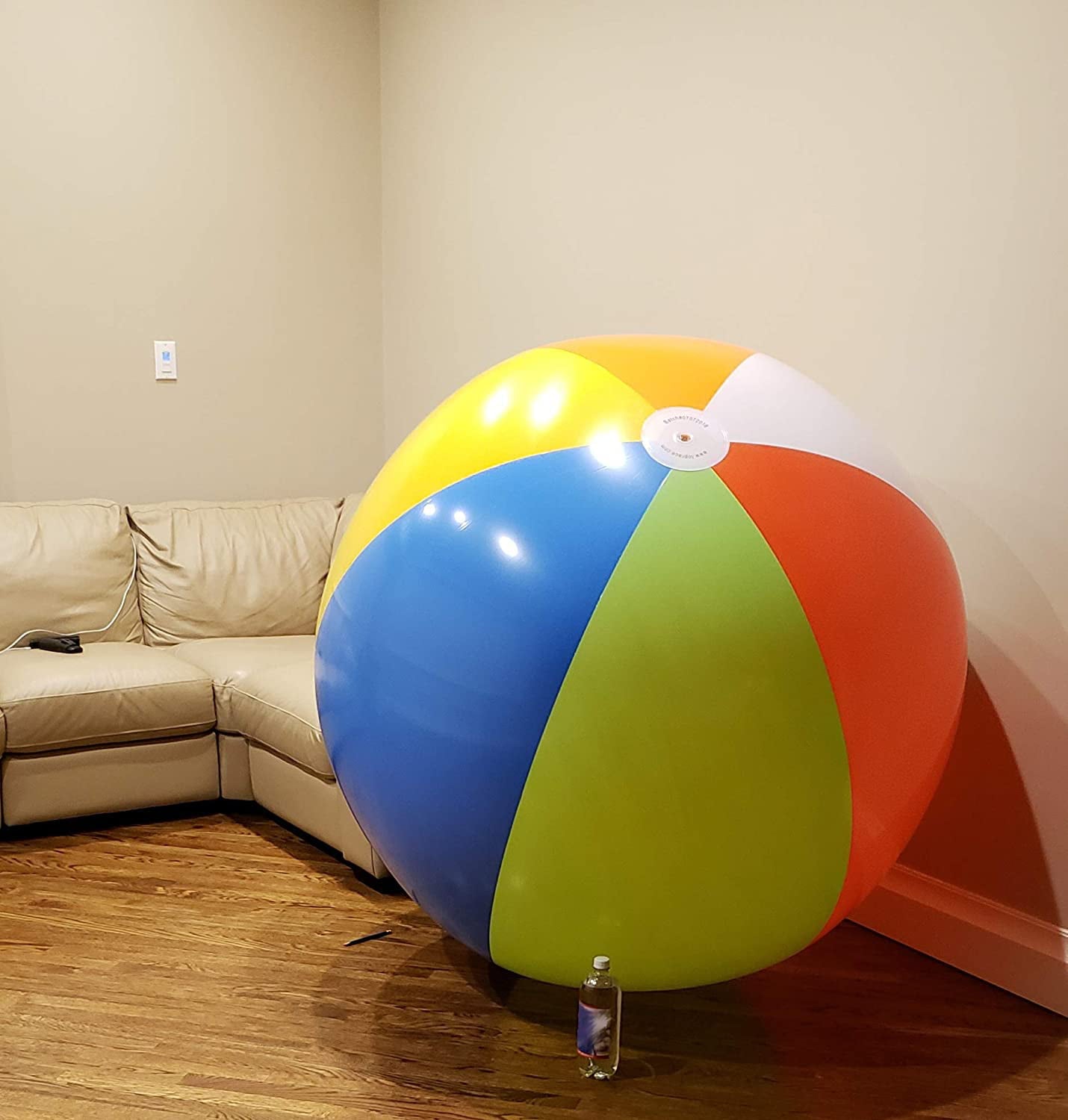 Giant Inflatable Beach Balls 5 Feet Pool Ball， Beach Summer Parties， and Gifts | 60 inch