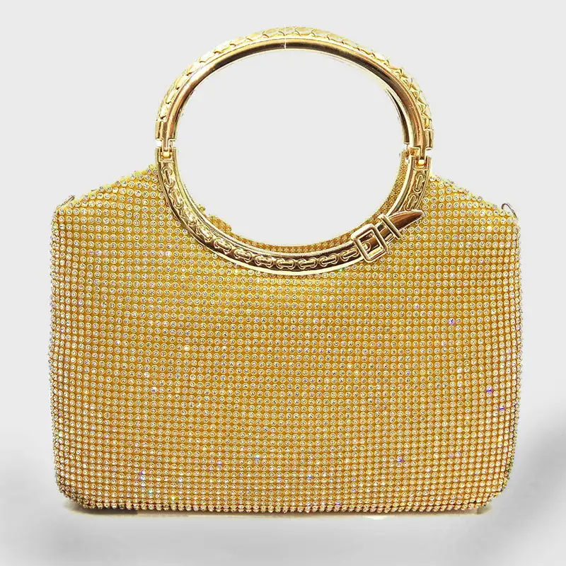 Fashion Patchwork Hot Drill Rhinestone Bags