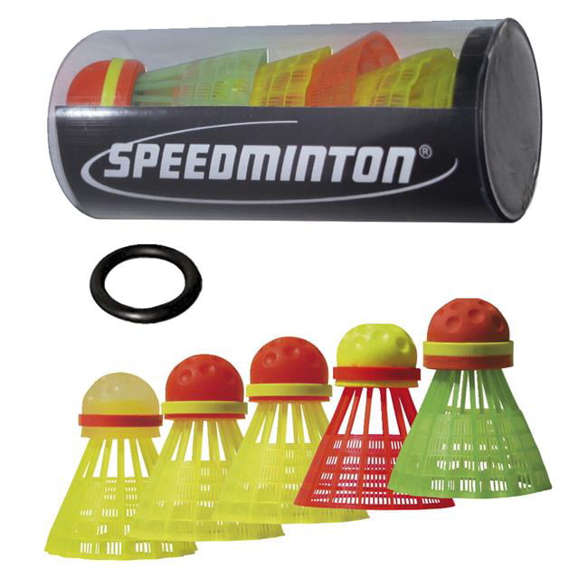 Speedminton 1558544 5-Speeder Mixed Tube, Set of 5