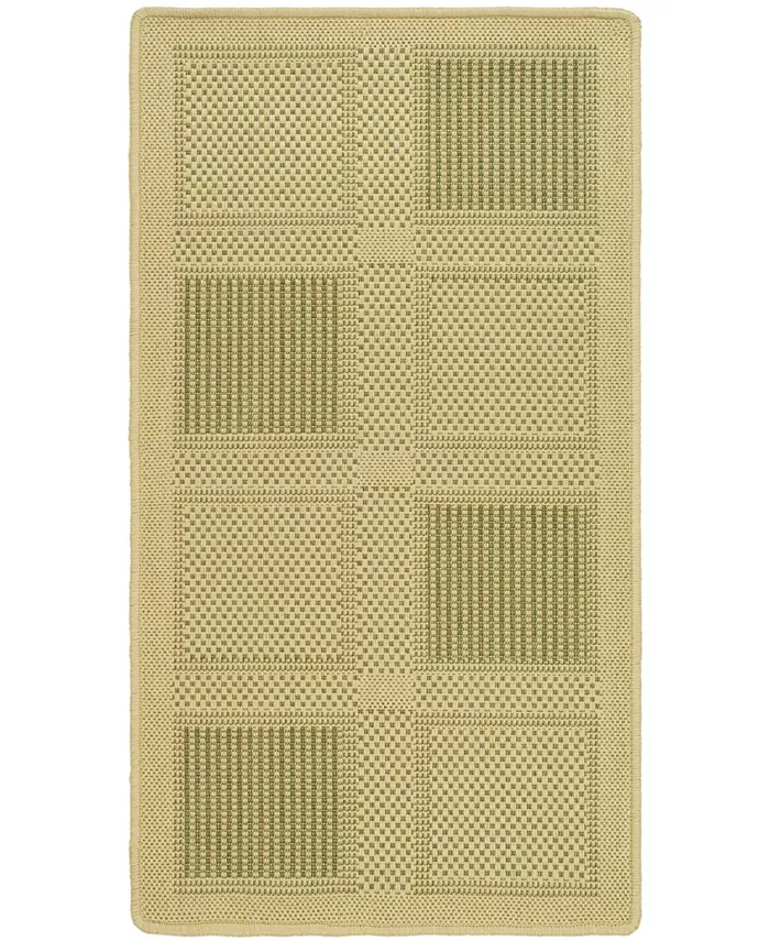 Safavieh Courtyard Natural and Olive 6'7