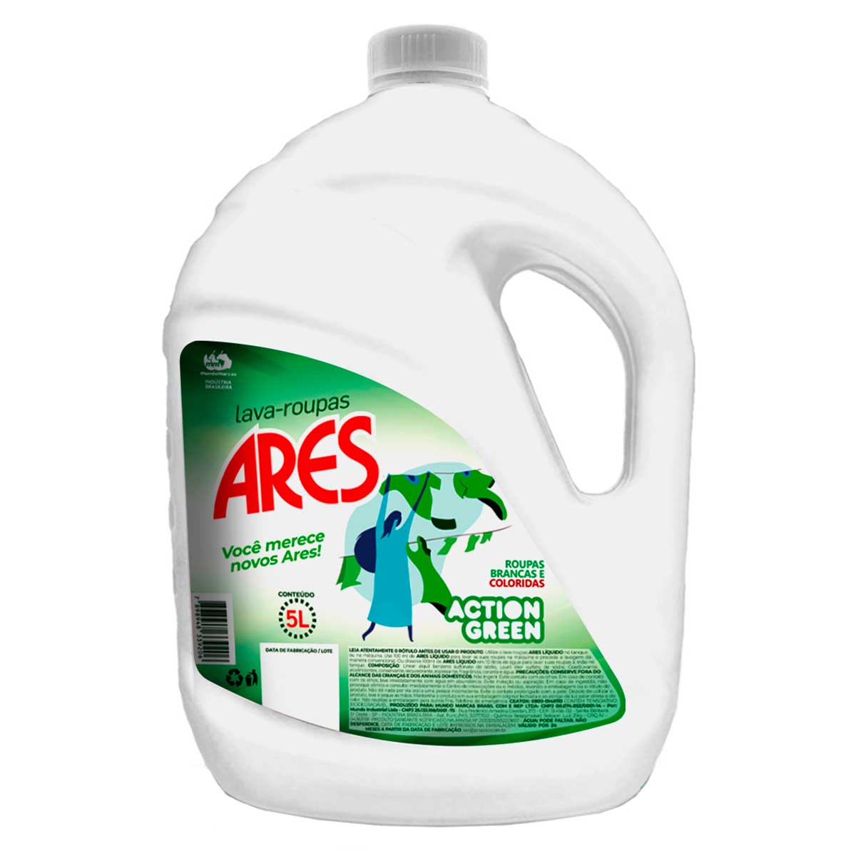 Sabao Liquido Ares Green 5L