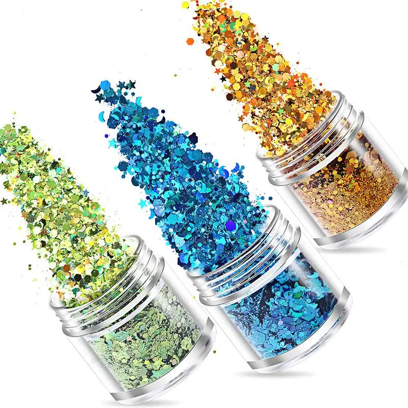 Holographic Chunky Glitter 12 Colors