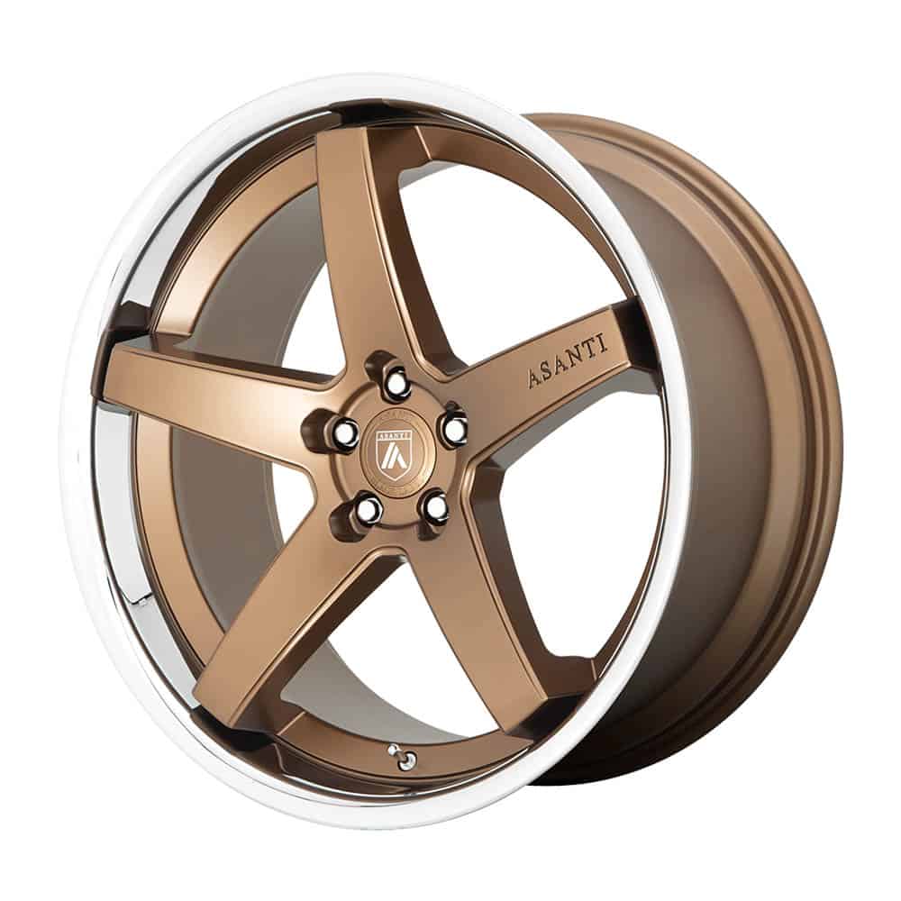 Asanti Black ABL31 REGAL AB31 22X10.5 5X112 S-BRZ CHR LP 35MM
