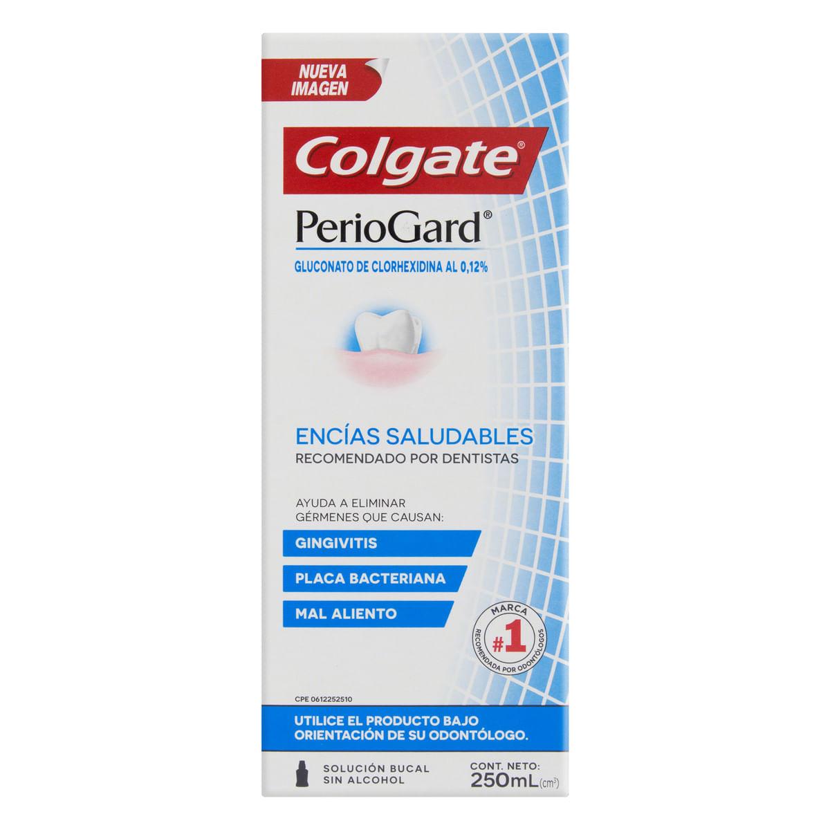Solucao Bucal Colgate PerioGard Gengiva Saudavel Caixa 250 ml