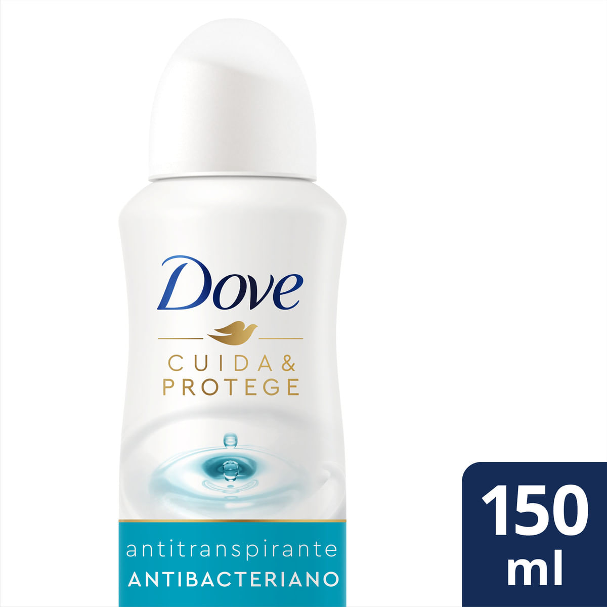 Antitranspirante Aerossol Antibacteriano 48h Dove Cuida & Protege 150 ml